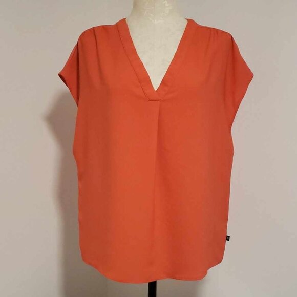 Banana Republic Tops - Banana Republic Sleeveless V-Neck Blouse Size Large